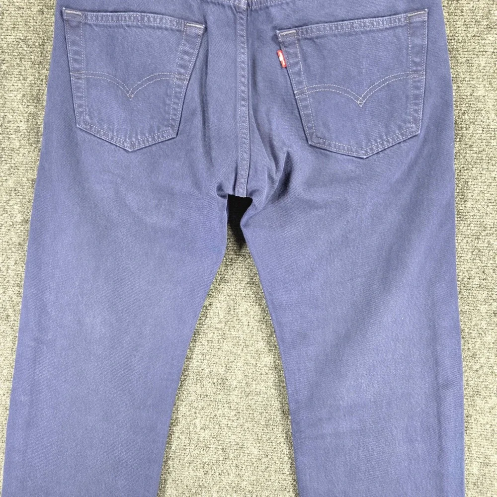 Levi's 501‎ Original Jeans Mens 30x30 Blue 100% Cotton Straight Leg Jeans New